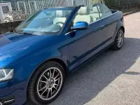 Usata Audi A3 Cabriolet 140 CV (102 kW) 2010 Blu Cabrio
