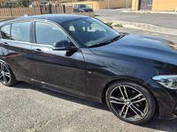 Usata BMW 116 Sport Line 116 CV (85 kW) 2018 Nero Utilitaria
