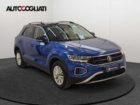 Usata VW T-Roc Life 110 CV (80 kW) 2022 Nero SUV