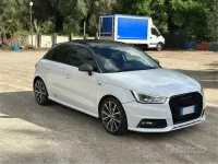 Usata Audi A1 S-Line 90 CV (66 kW) 2015 Bianco Utilitaria