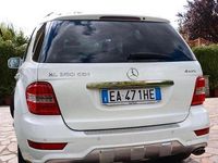 Usata Mercedes ML350 AMG 211 CV (155 kW) 2010 Bianco SUV