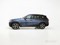Usata BMW X3 Advantage 190 CV (139 kW) 2020 Blu SUV