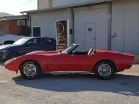 Usata Chevrolet Corvette Stingray 190 CV (139 kW) 1973 Rosso Cabrio