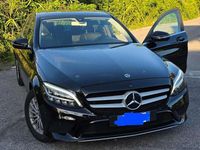 Usata Mercedes C200 160 CV (117 kW) 2019 Nero Berlina