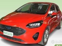 Usata Ford Fiesta Titanium 125 CV (91 kW) 2022 Rosso Utilitaria