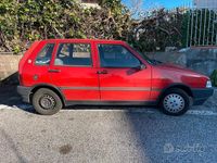 Usata Fiat Uno 1990 Rosso Utilitaria