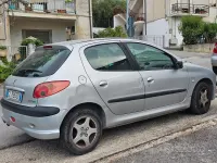 Usata Peugeot 206 68 CV (50 kW) 2005 Grigio Berlina