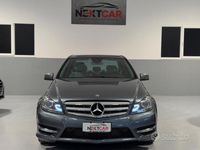Usata Mercedes C220 Avantgarde 169 CV (124 kW) 2012 Grigio Berlina