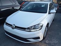 Usata VW Golf VII Trendline 86 CV (63 kW) 2019 Bianco Berlina