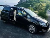 Usata VW Sharan Highline 170 CV (125 kW) 2012 Nero Monovolume