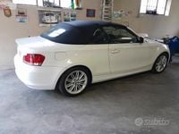 Usata BMW 120 Cabriolet 177 CV (130 kW) 2010 Bianco Cabrio