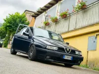 Usata Alfa Romeo 155 186 CV (136 kW) 1996 Blu Berlina