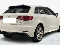 Usata Audi A3 Admired 116 CV (85 kW) 2019 Bianco Berlina