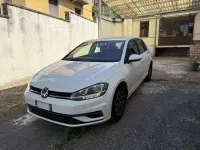 Usata VW Golf VII Trendline 86 CV (63 kW) 2017 Bianco Berlina