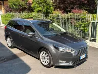 Usata Ford Focus Titanium 125 CV (91 kW) 2017 Grigio Station wagon