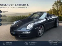 Usata Porsche 911S 355 CV (261 kW) 2007 Grigio Cabrio