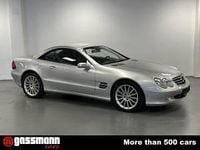 Usata Mercedes SL350 245 CV (180 kW) 2005 Argento Cabrio