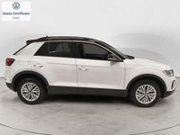 Usata VW T-Roc Life 110 CV (80 kW) 2022 Bianco SUV