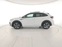 Usata VW Taigo R-line 110 CV (80 kW) 2023 Pure white nero SUV