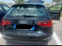 Usata Audi A3 150 CV (110 kW) 2017 Nero Berlina