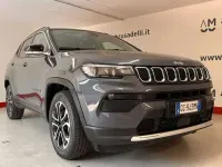 Usata Jeep Compass Limited 190 CV (139 kW) 2021 Graphite grey con tetto nero SUV