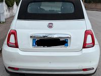 Usata Fiat 500 70 CV (51 kW) 2016 Bianco Cabrio
