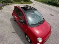 Usata Fiat 500 95 CV (69 kW) 2013 Rosso Cabrio