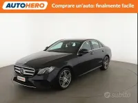Usata Mercedes E220 AMG line 194 CV (142 kW) 2017 Nero Berlina