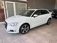Usata Audi A3 Sport 115 CV (84 kW) 2019 Bianco Berlina