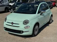 Usata Fiat 500C 69 CV (50 kW) 2018 Verde Cabrio