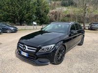 Usata Mercedes C200 Premium 136 CV (100 kW) 2017 Nero Station wagon