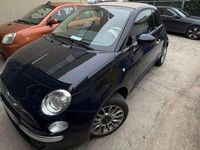 Usata Fiat 500C Lounge 69 CV (50 kW) 2012 Blu/azzurro Cabrio