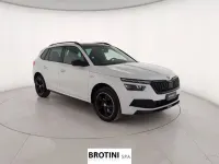 Usata Skoda Kamiq Monte Carlo 90 CV (66 kW) 2021 Bianco SUV