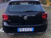 Usata VW Polo R-line 95 CV (69 kW) 2018 Nero Berlina