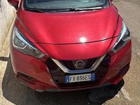 Usata Nissan Micra 71 CV (52 kW) 2019 Rosso Utilitaria