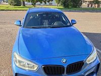 Begagnad BMW 114 M Sport 95 HK (69 kW) 2018 Blå Halvkombi