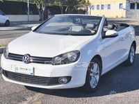 Usata VW Golf 105 CV (77 kW) 2011 Bianco Cabrio