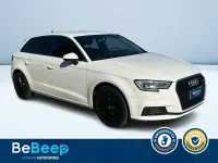 Usata Audi A3 Business 116 CV (85 kW) 2019 Bianco pastello Berlina
