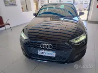 Usata Audi A3 Advanced 150 CV (110 kW) 2021 Nero Berlina