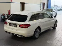 Usata Mercedes C200 136 CV (100 kW) 2016 Bianco Station wagon