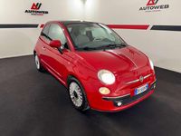 Usata Fiat 500 Lounge 69 CV (50 kW) 2009 Rosso Cabrio