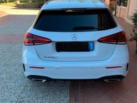 Usata Mercedes A250 AMG line 218 CV (160 kW) 2021 Bianco Berlina