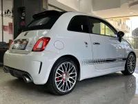 Usata Abarth 595C Turismo 159 CV (116 kW) 2014 Bianco Cabrio