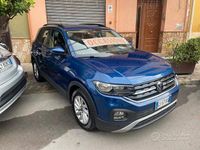 Usata VW T-Cross Advance 110 CV (80 kW) 2022 Blu SUV