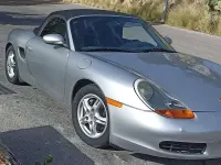 Usata Porsche Boxster 220 CV (161 kW) 2000 Argento Cabrio