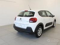 Usata Citroën C3 PureTech 82 CV (60 kW) 2019 Bianco Utilitaria