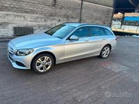 Usata Mercedes C200 Business 136 CV (100 kW) 2017 Grigio Station wagon