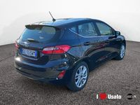 Usata Ford Fiesta Titanium 75 CV (55 kW) 2022 Nero Berlina
