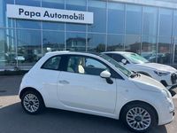 Usata Fiat 500 Lounge 95 CV (69 kW) 2014 Bianco Utilitaria