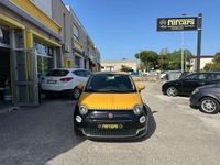 Begagnad Fiat 500 Lounge 69 HK (50 kW) 2017 Gul Halvkombi